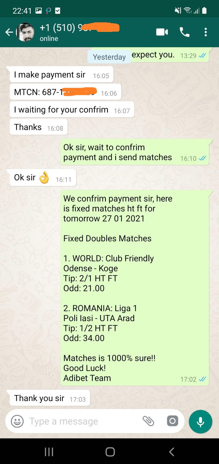 Adibet Fixed Matches